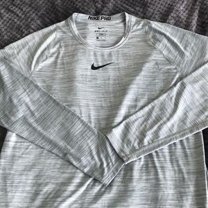 Nike pro long sleeve training shirt
